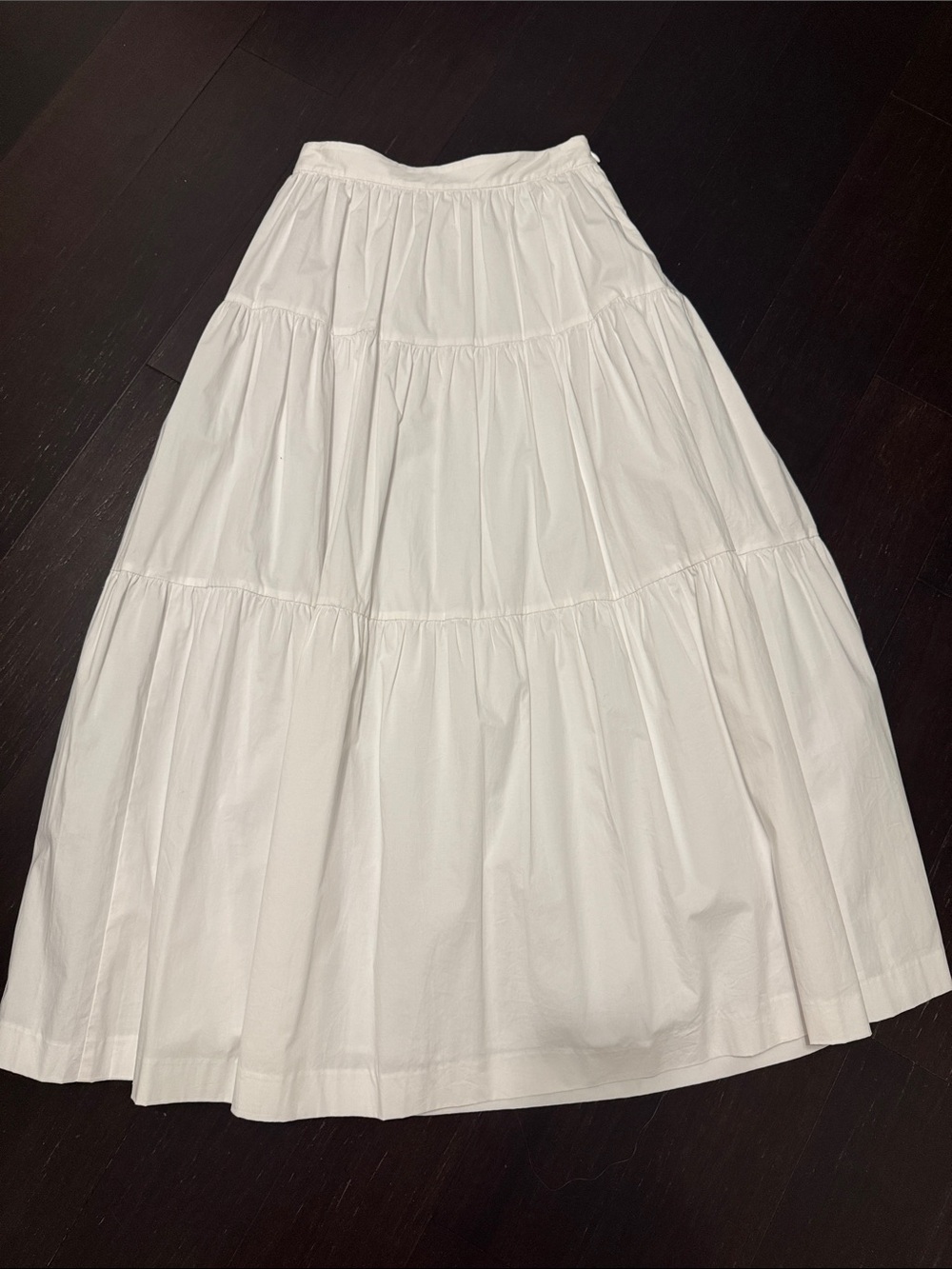 Staud Sea Poplin Maxi Skirt